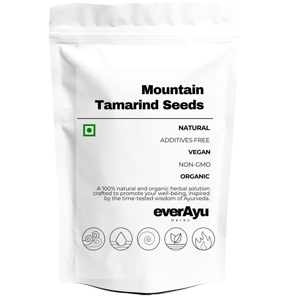 Mountain Tamarind Seeds (Pahadi Imli Beej / Garbeej / Gella) – Natural Wild Tamarind