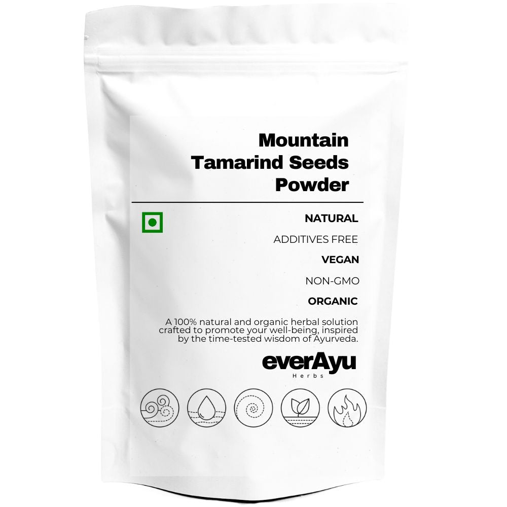 Mountain Tamarind Seeds Powder – Pahadi Imli Beej – Garbeej – Gella – Herbal Powder