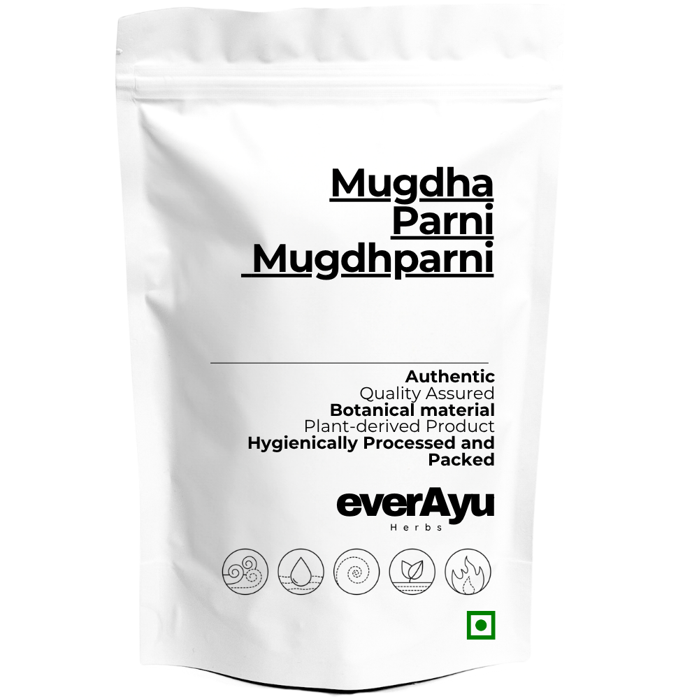 Mugdha Parni Whole | मुग्धपर्णी | Mugdhparni | Vigna trilobata | Phaseolus trilobus | Whole Botanical Herb | Dried Herbal Material everAyu