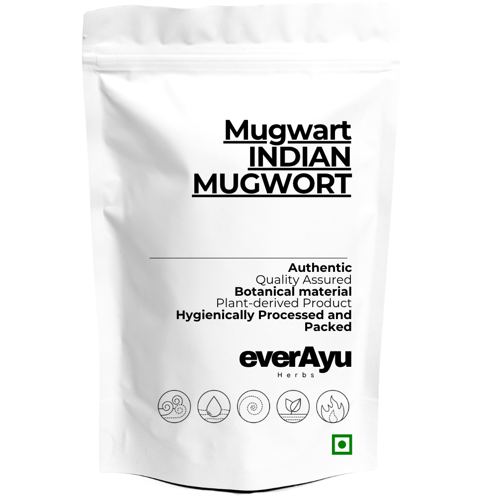 Indian Mugwort Whole | बरनजसिफ | Baranjasif | Manjipatri | Maipatri | Artemisia indica | Indian Wormwood | Whole Botanical Herb | Dried Herbal Material everAyu