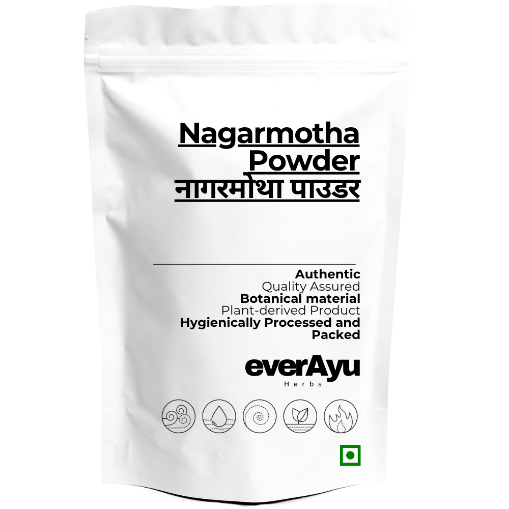 Nagarmotha Powder | नागरमोथा पाउडर | Cyperus rotundus Powder | Musta Churna | Nut Grass Root Powder | Cypriol Powder | Fine Botanical Root Powder everAyu