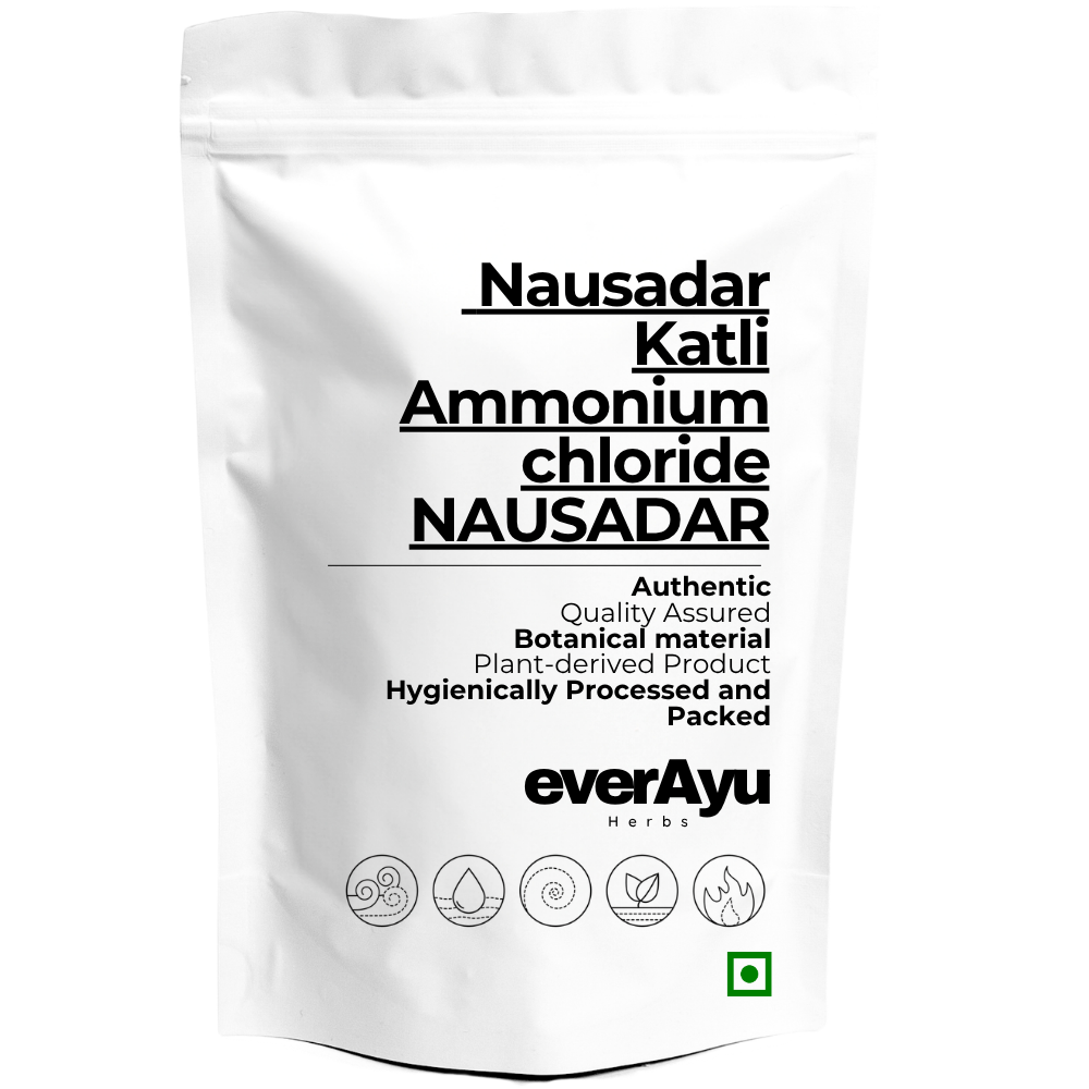 Nausadar Katli Whole | नौसादर कटली | Ammonium Chloride Crystals | Nausadar Crystal | Sal Ammoniac | Whole Mineral Material everAyu