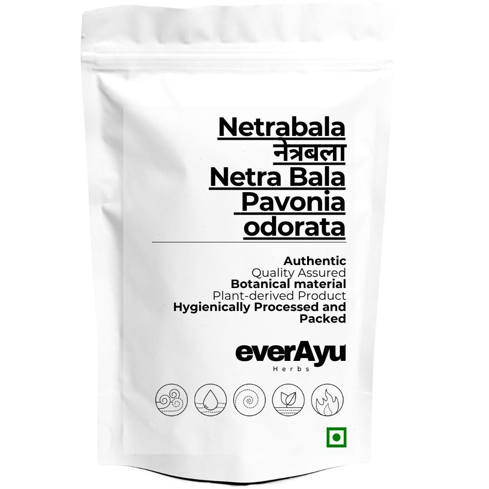Netrabala Whole | नेत्रबला | Netra Bala | Pavonia odorata | Hrivera | Balaka | Fragrant Swamp Mallow | Whole Botanical Herb everAyu