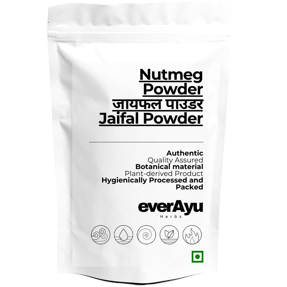 Nutmeg Powder | जायफल पाउडर | Jaifal Powder | Jaiphal Powder | Myristica fragrans Powder | Jatiphala Powder | Fine Aromatic Spice Powder everAyu