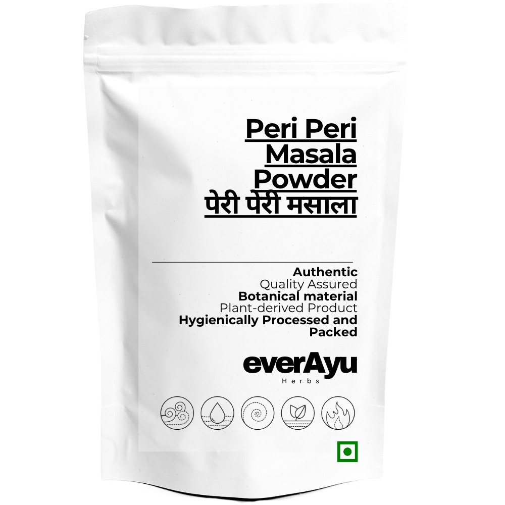 Peri Peri Masala Powder | पेरी पेरी मसाला | Peri Peri Seasoning | Chilli Herb Spice Blend | Ready-to-Use Seasoning Mix | Flavorful Spice Powder everAyu