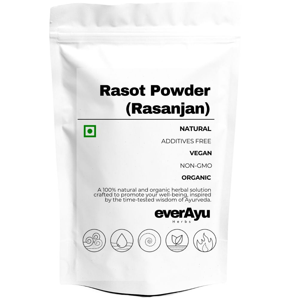 Rasot Powder, Rasanjan, Rasaut, Raswanti, Rasanjana, Rasavanti, Berberis aristata Root Gum Powder, Daruharidra Extract, Indian Barberry Resin, Ayurvedic Rasot Powder, रसौत पाउडर, रसंजना, Ayurvedic herbal powder, Rasot in Tamil ரசஞ்ஜன, Telugu రసంజన, Kannada ರಸೌತ್, Marathi रसवन्ती, Gujarati રસોત, Malayalam രസഞ്ജന, English Rasot Herbal Extract Powder.