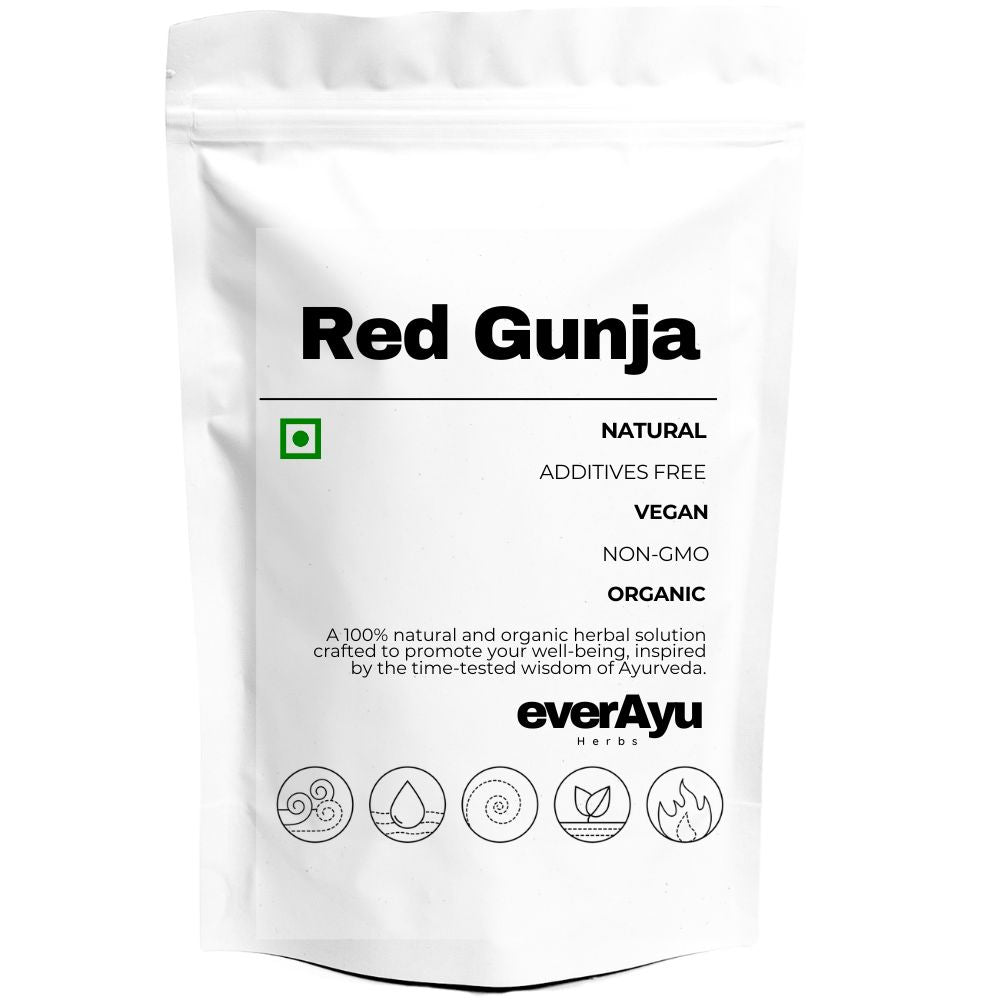 Red Gunja, Lal Gunja, Chirmi Beads, Gunja Seeds, Abrus precatorius, Rosary Pea Seeds, लाल गुंजा, Ayurvedic Gunja Seeds, Gunja in Tamil குன்சி விதை, Telugu గుంజ గింజలు, Kannada ಗುಂಜ ಬೀಜ, Gujarati ગુંજ, Marathi गुंज, Malayalam കുഞ്ഞിലം വിത്തുകൾ, English Red Chirmi Seeds, Indian Lucky Beads, Natural Rosary Pea.