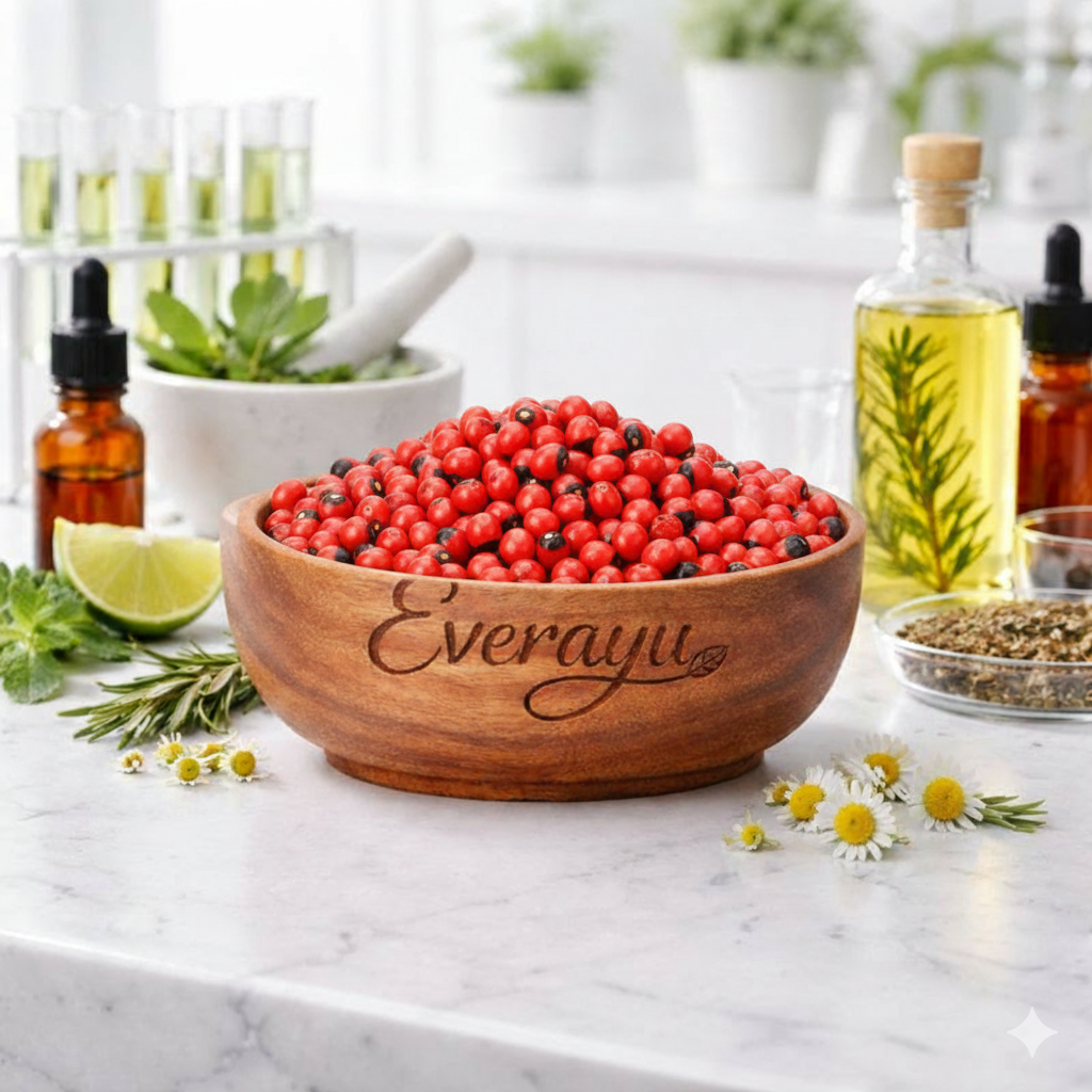 Red Gunja, Lal Gunja, Chirmi Beads, Gunja Seeds, Abrus precatorius, Rosary Pea Seeds, लाल गुंजा, Ayurvedic Gunja Seeds, Gunja in Tamil குன்சி விதை, Telugu గుంజ గింజలు, Kannada ಗುಂಜ ಬೀಜ, Gujarati ગુંજ, Marathi गुंज, Malayalam കുഞ്ഞിലം വിത്തുകൾ, English Red Chirmi Seeds, Indian Lucky Beads, Natural Rosary Pea.