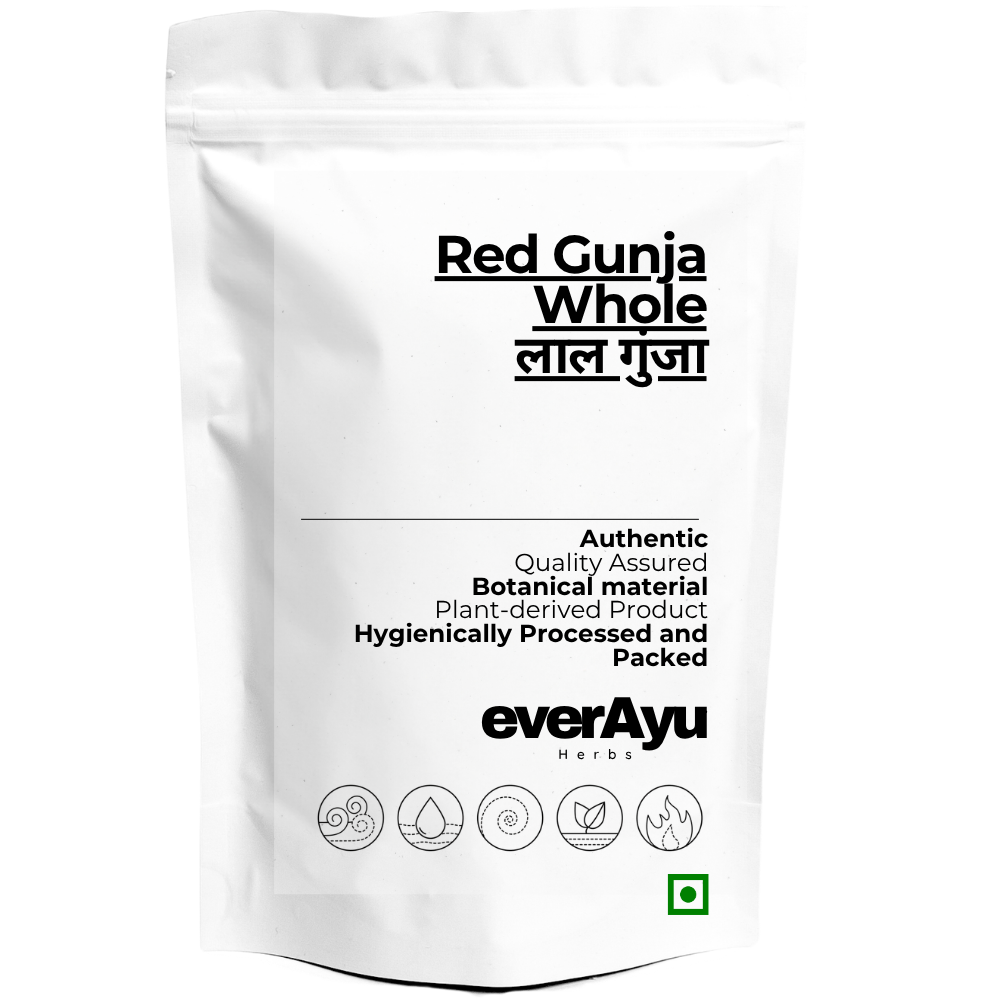 Red Gunja /  लाल गुंजा / Red Chirmi / Gunja Beads / Abrus precatorius / Chirmi Beads - Whole everAyu