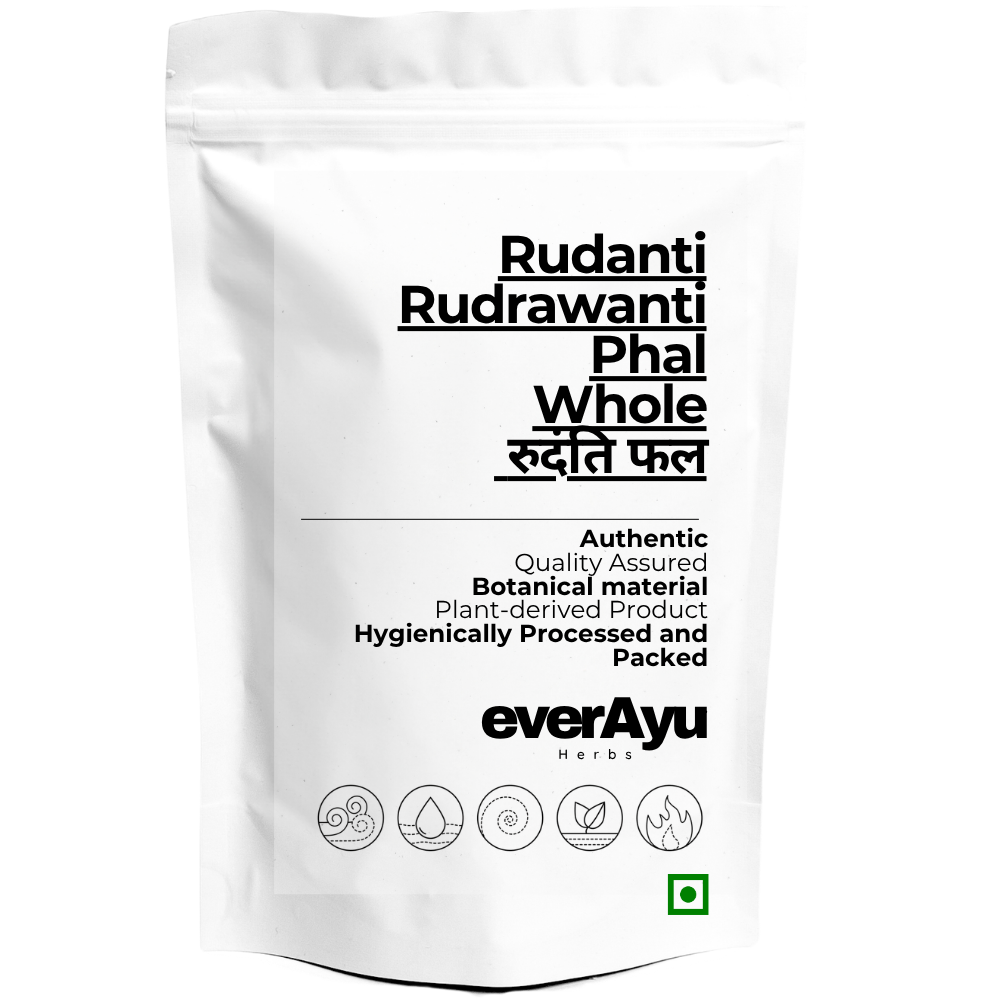 Rudanti Whole | रुदंति फल | Rudravanti Phal | Rudanti Fal | Cressa Cretica | Whole Dried Botanical Material | Premium Herbal Raw Material everAyu