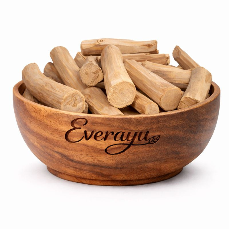 Everayu herbal product processing showing hygienic handling, quality-controlled preparation and standardized methods