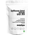 Safflower Seeds Whole | कुसुम बीज | Kusum Beej | Carthamus Tinctorius Seeds | Premium Whole Seeds | Natural Edible Seed Ingredient everAyu
