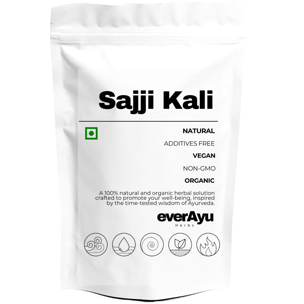 Sajji Kali, Black Sajji, Saji Kaali, Sodium Bicarbonate, Sajji Namak, Ayurvedic Mineral, सज्जी काली, Marathi साजी काळी, Gujarati સાજી કાળી, Tamil சாஜி காரம், Telugu సజ్జి బైకార్బోనేట్, Kannada ಸಾಜಿ ಕಾಳಿ, Malayalam സാജി കാളി, English Black Sajji / Sodium Bicarbonate / Saji Kaali / Ayurvedic Alkali.