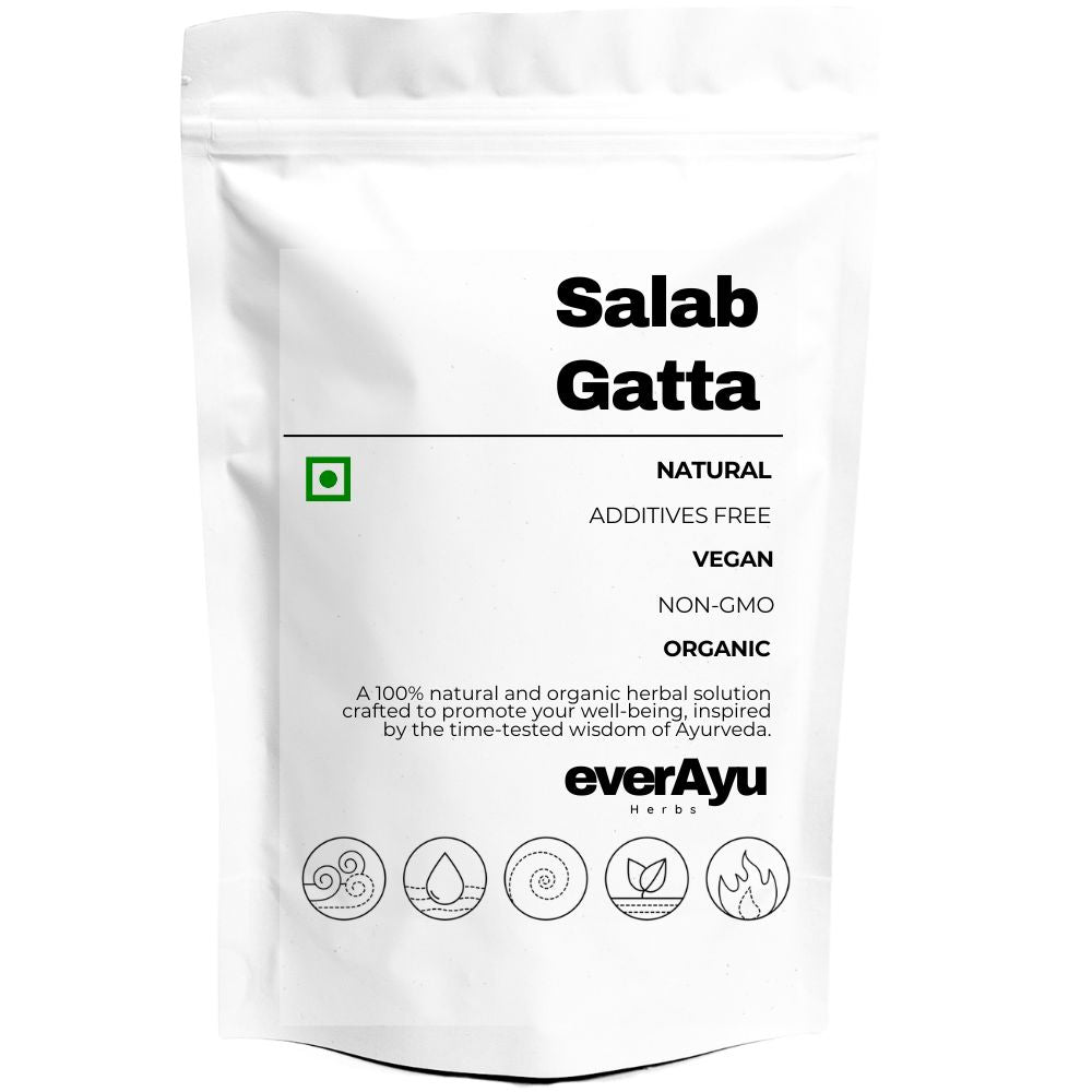 Salab Gatta, Saalam Gutta, Orchid Root, Orchid Tuber, Salab Mishri, Orchis laxiflora, सालम गट्टा, सालम मिश्री, Marathi सालम गट्टा, Gujarati સલામ ગટ્ટા, Tamil சாலம் கட்டா, Telugu సలాం గుట్టా, Punjabi ਸਲਾਮ ਗੱਟਾ, Urdu سالام گٹہ, English Orchid Root / Salep Root / Orchid Tuber / Ayurvedic Herb.