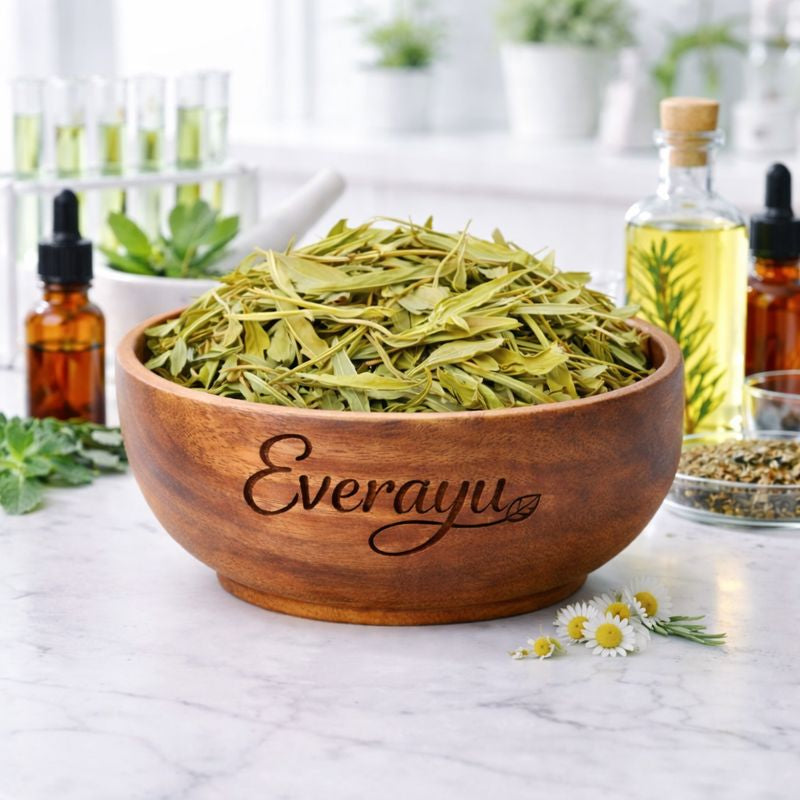 Sarphokha Panchang, also known as Sarpokha, Surphoka, Sarponkha, or Tephrosia purpurea, is a traditional Ayurvedic herb used in classical formulations for detoxification and rejuvenation. Regional names include सर्फोखा (Hindi), સરફોખા (Gujarati), ಸರ್ಪಗಂಧಾ (Kannada), சிறுபாசி (Tamil), వేపా గడ్డ (Telugu), and Sharapankha (Sanskrit). In English, it’s called Wild Indigo or Purple Tephrosia.