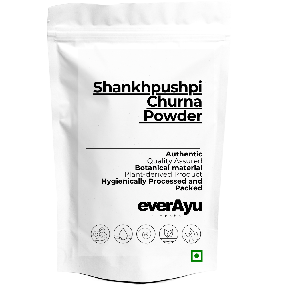 Shankhpushpi Powder Churna / शंखपुष्पी / Morning Glory / Convolvulus pluricaulis everAyu