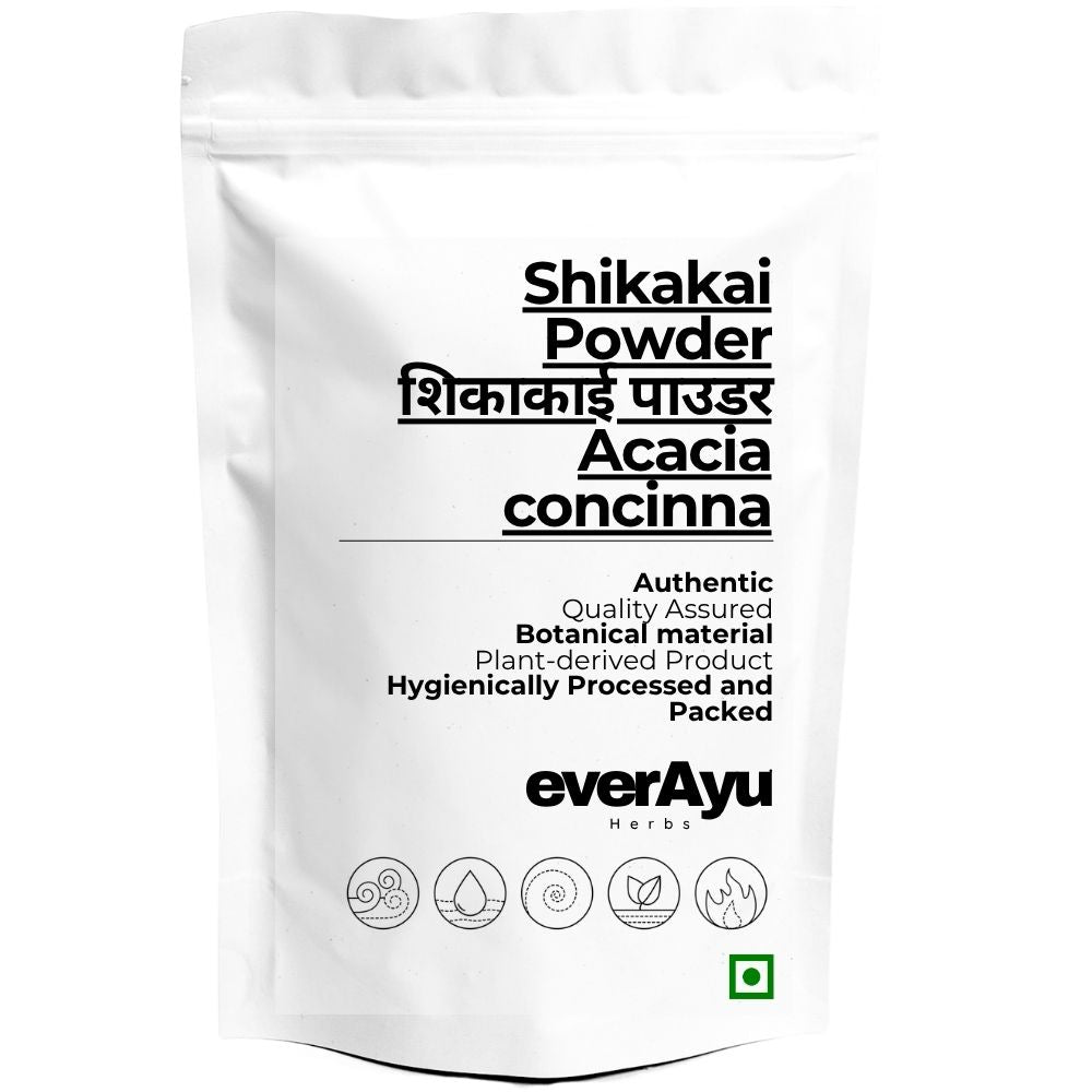 Shikakai Powder / शिकाकाई पाउडर / Acacia concinna everAyu