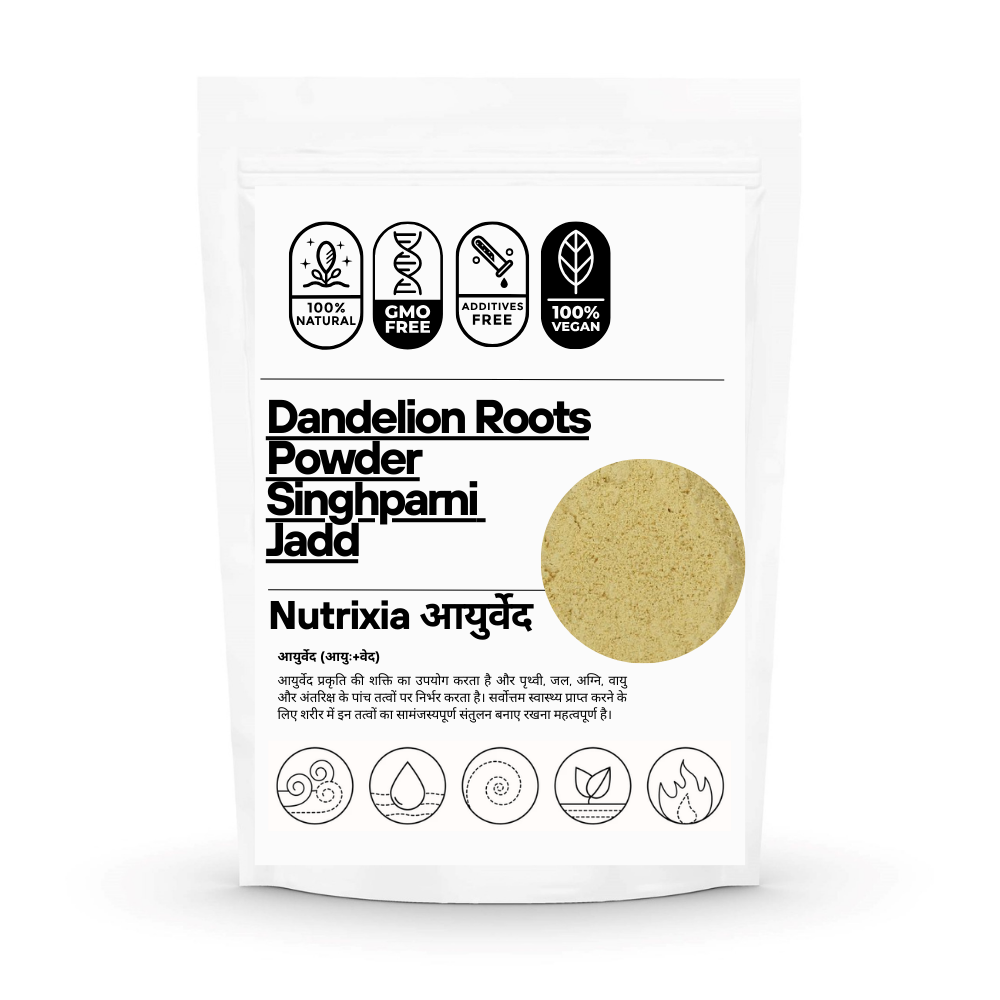 Dandelion Roots  Powder- Singhparni Jadd - Taraxacum Officinale-Singparni Nutrixia