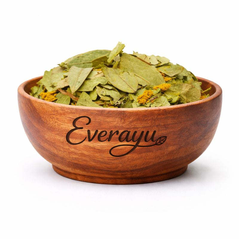 Everayu herbal product processing showing hygienic handling, quality-controlled preparation and standardized methods