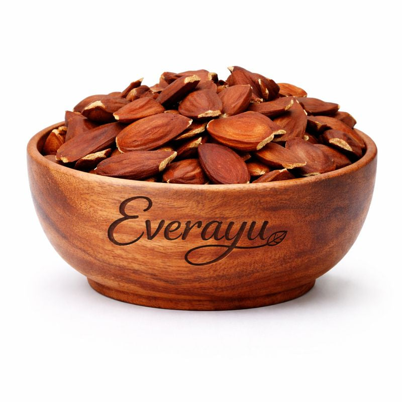 Sugar Badam Kadwa – also known as Sky Fruit, Samundari Badam, Mahogany Seed, Miracle Fruit, Bitter Almond, Almond King, and साखर बदाम कडवा – is a rare Ayurvedic seed from the Swietenia macrophylla tree, traditionally used for vitality and balance. Known in Tamil as வான்பாதாம், Telugu as ఆకాశ బాదం, Malayalam as ആകാശ ബദാം, and Chinese as 天果 (Sky Fruit)