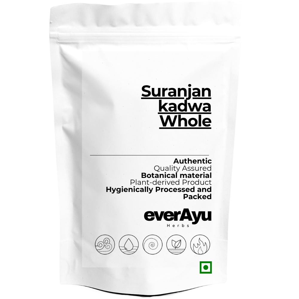 Suranjan kadwa Suranjan bitter – Colchicum Luteum Root - Whole everAyu