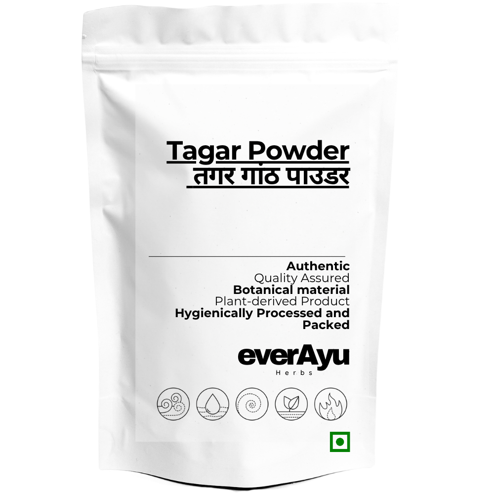Tagar Powder Tagar Ganth Powder Mushkbala तगर गांठ पाउडर Sugandhabala Valerian Root Valeriana Wallichi everAyu