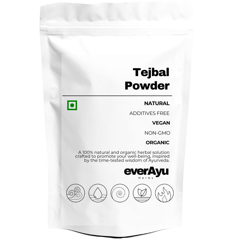 Tejbal Powder, also known as Tejphal Churna, Timur Churna, and Zanthoxylum armatum, is a traditional aromatic spice from the Himalayan region. Known by various names such as तेजफल चूर्ण (Hindi), તેજફળ પાઉડર (Gujarati), टिमुर पाउडर (Nepali), and Toothache Tree Powder in English, it is valued for its warming and aromatic properties in Ayurveda and culinary practices.