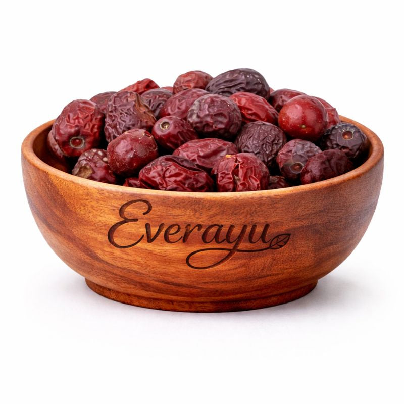 Unnab (Ber / Jujube / Sidr) – also known as Anab, Sukhey Ber, Desi Ber, Onab, Jujuba, and Ziziphus jujuba – is a naturally dried fruit valued in Ayurveda and Unani traditions. Known as बेर in Hindi, Badari in Sanskrit, Ilantha Pazham in Tamil, and Chinese Date in English.