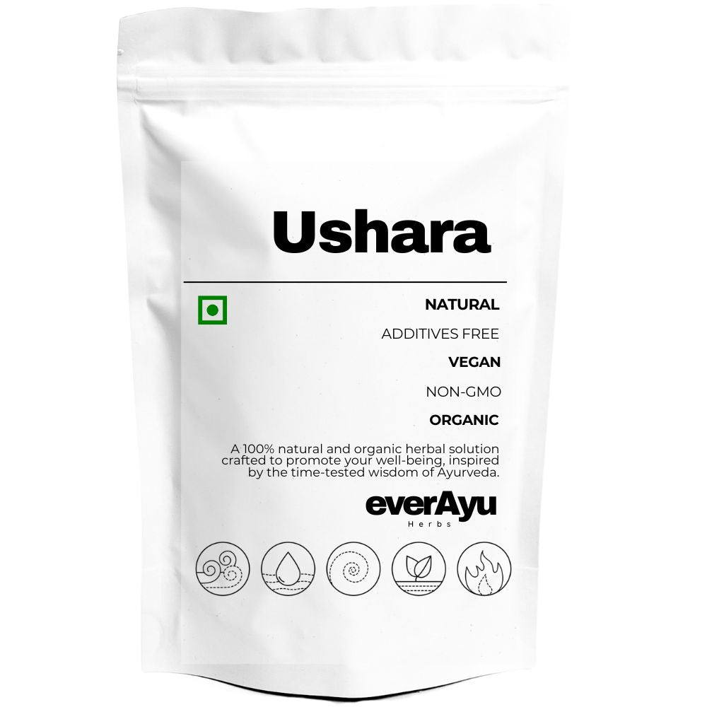 Ushara Revan (Rewand Kadak / Rewan Asara / Indian Rhubarb) — also known as Rheum emodi, Revan Shira, and Rewand Asara — a Himalayan herb used in Ayurveda for its purifying and balancing properties. Known as Ushara in Sanskrit, रेवंद कड़क in Hindi, and Indian Rhubarb in English