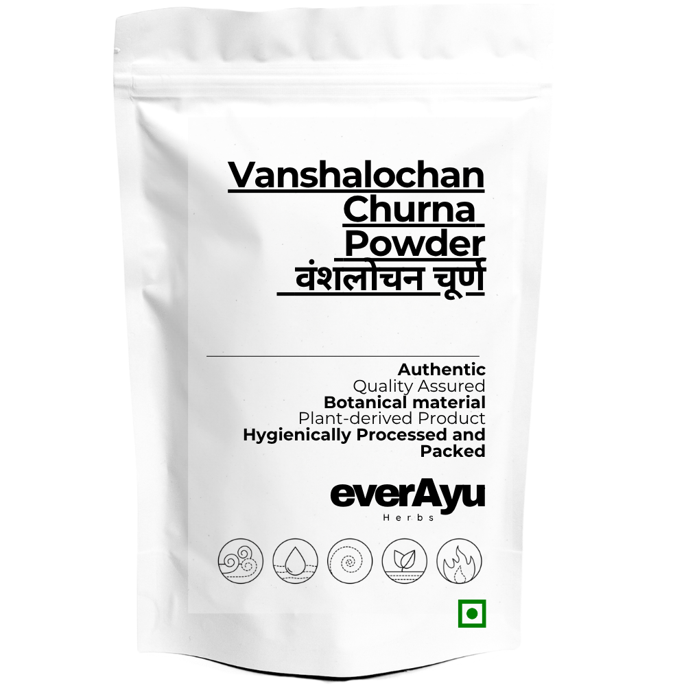 Vanshalochan Churna / Vanshlochan Powder(Tabasheer)  वंशलोचन चूर्ण /  Bamboo Silica (Bamboo Manna) everAyu