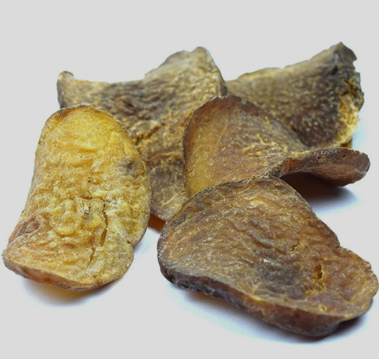 Varahikand (वराहीकन्द), also known as Dioscorea Bulbifera, Potato Yam, or Cheekyyam, is a traditional Ayurvedic root used for nourishment and vitality. Other names include Varahi Kand, Air Potato, Kattu Chena (Malayalam), Gadda Kanda (Telugu), Cheekiyam Kilangu (Tamil), and Bon Alu (Bengali).