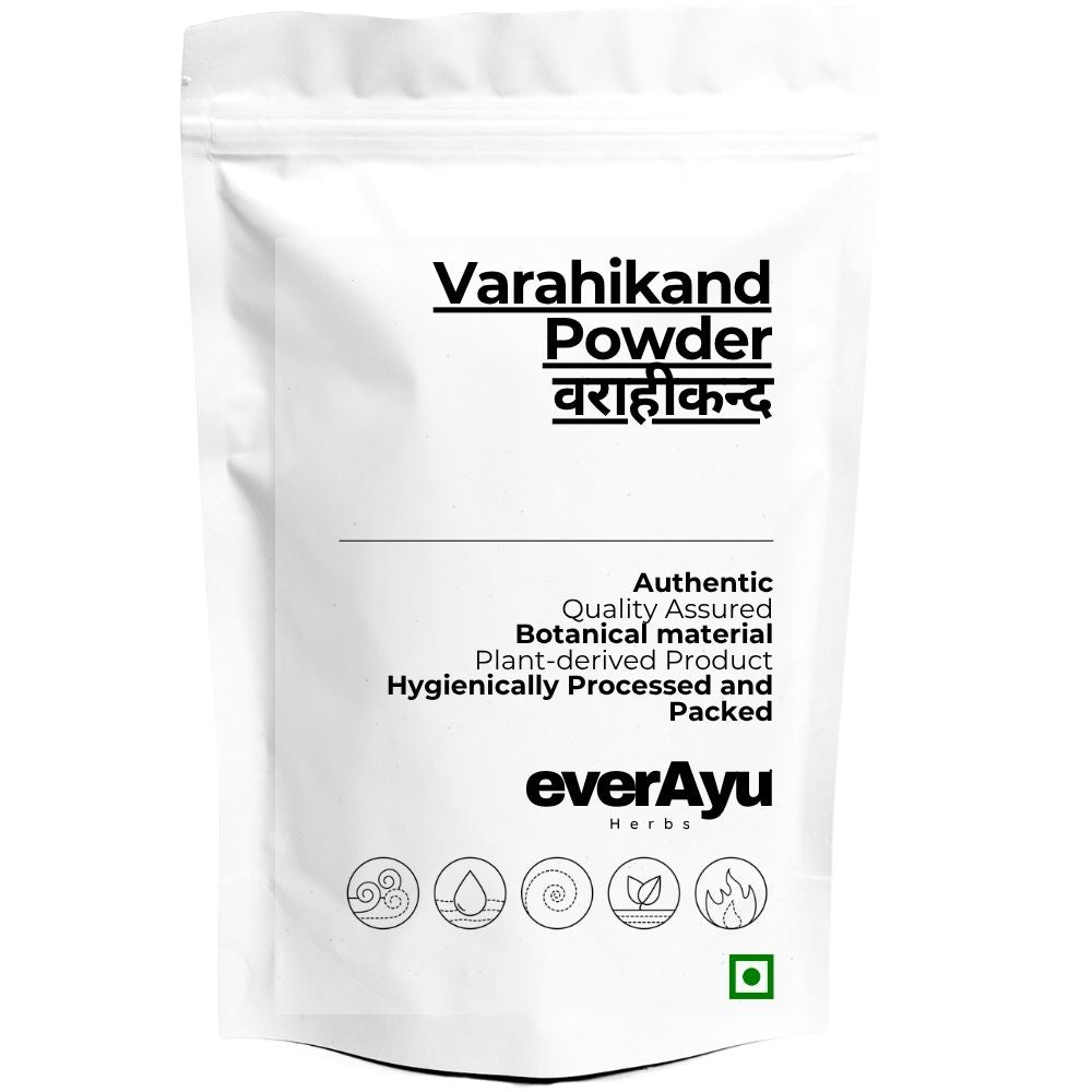 Varahikand Powder-Dioscorea Bulbifera -Varahi-kand (Sanskrit: वराहीकन्द)- Cheekyyam – Potato Yam everAyu