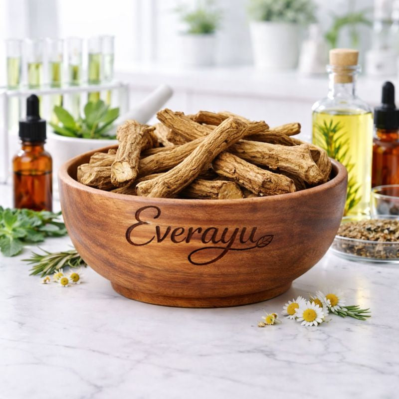 Vekhand (वेखंड), also known as Vacha or Sweet Flag (Acorus calamus), is an aromatic Ayurvedic herb used for promoting clarity, calmness, and balance. Other names include Vasambu (Tamil), Bache (Kannada), Vasanabhuvvu (Telugu), Vashampu (Malayalam), Boch (Bengali), and Sweet Flag Root (English). Traditionally used for wellness and aromatic balance.