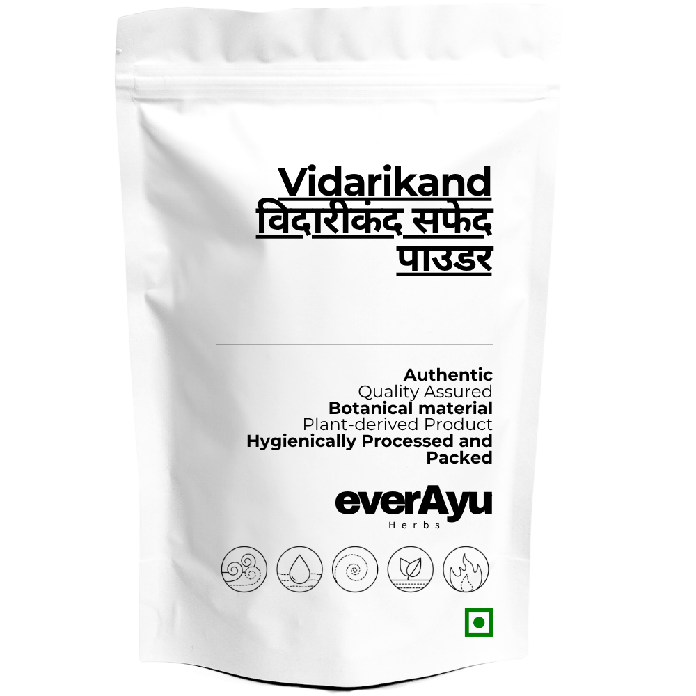 Vidarikand / Vidarikand Safed Powder / विदारीकंद सफेद पाउडर  / Dioscorea bulbifera /Indian Kudzu / Bidharkand Safed everAyu