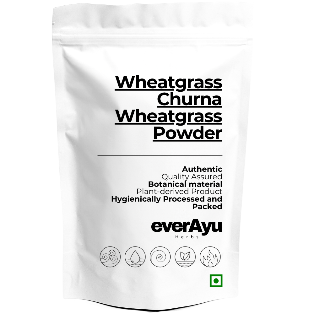 Wheatgrass Churna / Wheatgrass Powder/  व्हीटग्रास पॉवर Wheat Grass Powder  Wheatgrass Powder everAyu