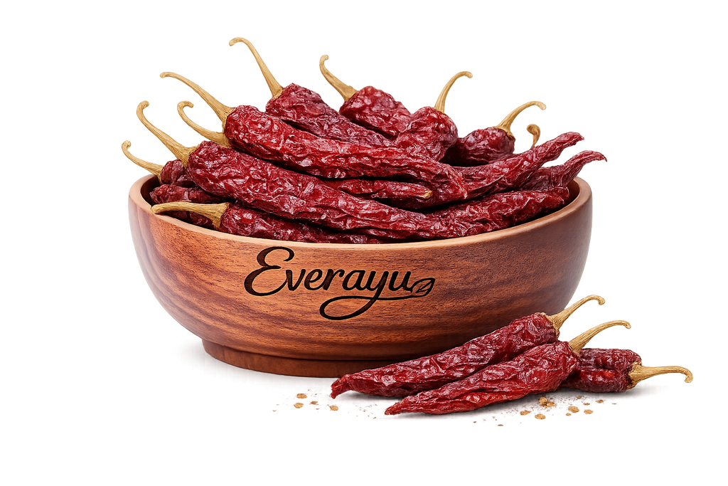 Bedgi Chilli / बेडगी मिर्च / CAPSICUM ANNUM L., CAPSICUM FRUTESCENS L - Whole everAyu