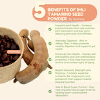 Imli Beej Powder / इमली बीज  /  Tamarind Seeds Powder / Tamarindus Indica Nutrixia