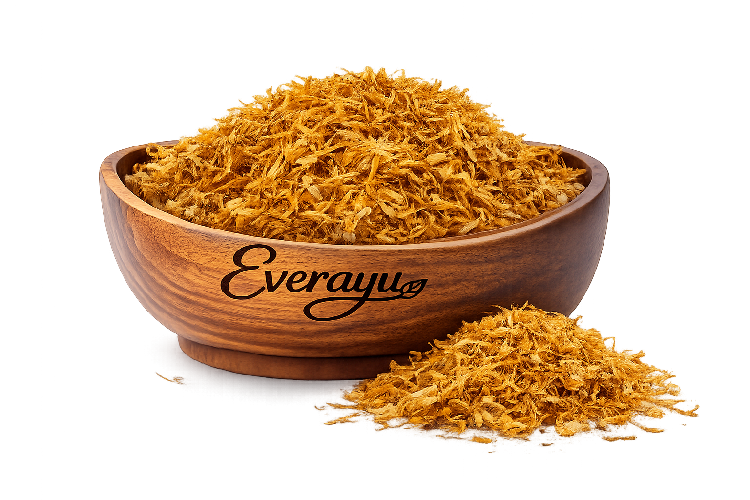 Marigold Flower Petals (Dried) - Genda Phool Patti - Tagetes Tenuifolia -zendu - Whole everAyu