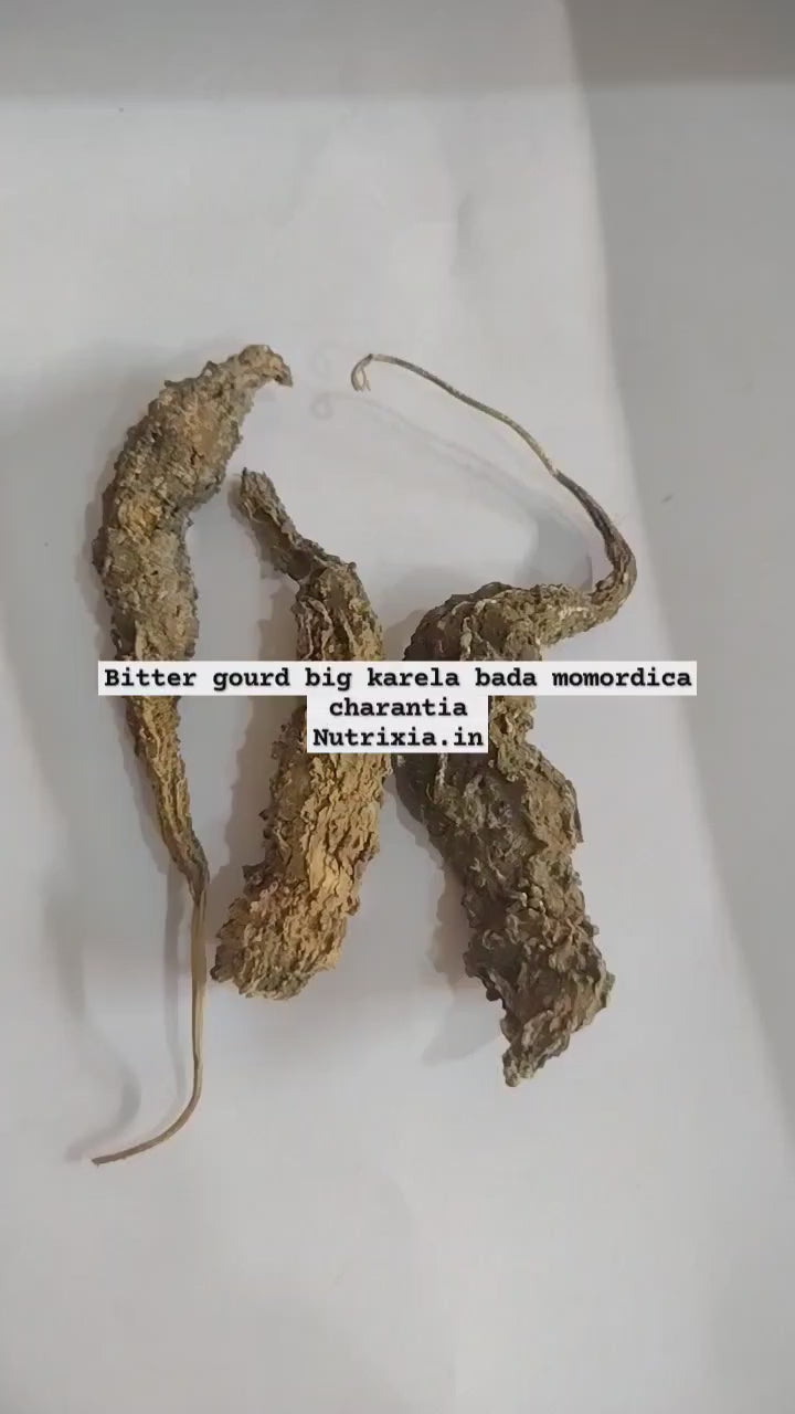 Bitter Gourd dry whole Akka- Karela - Momordica charantia